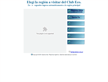 Tablet Screenshot of clubeco.com.ar